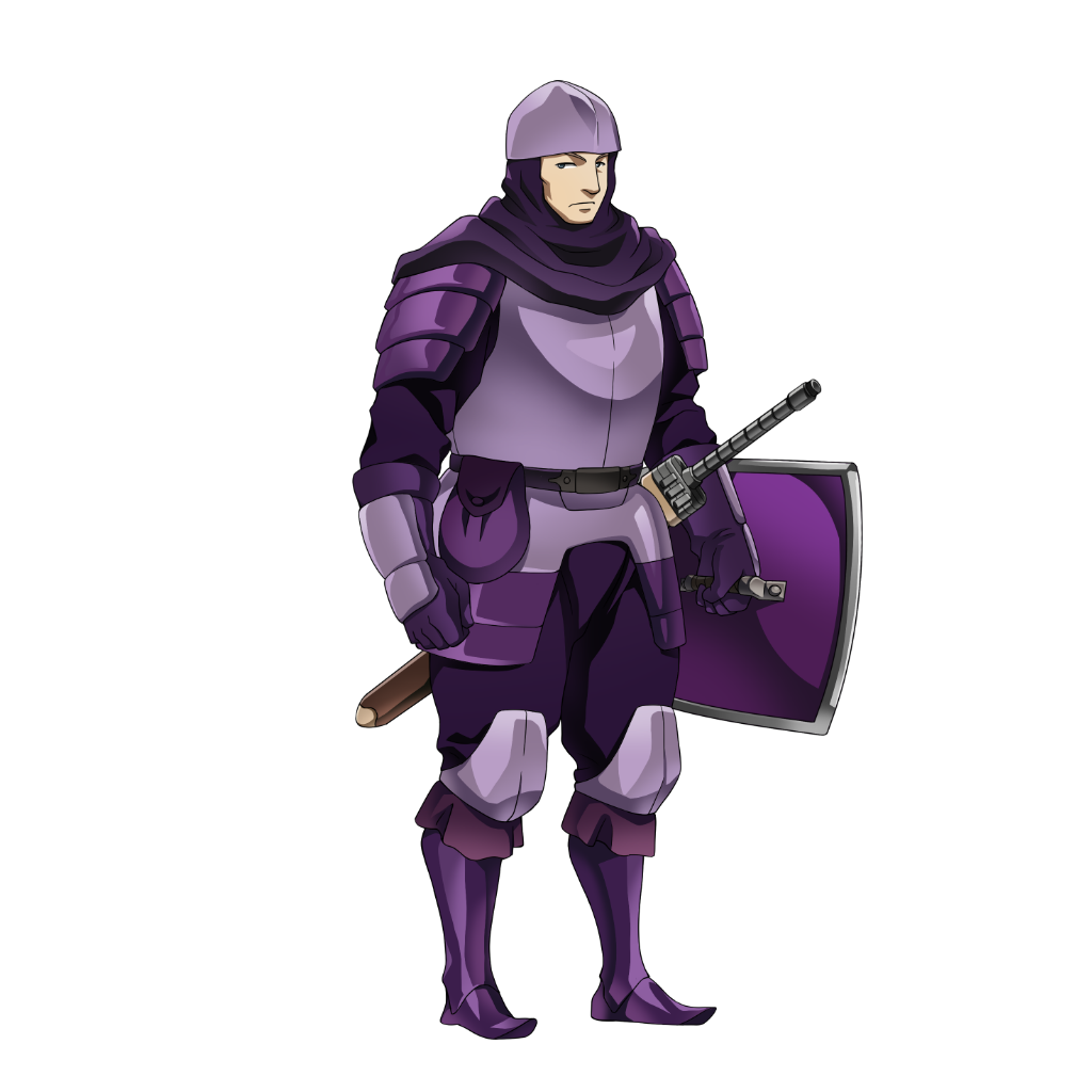 召喚されし者 – 紫の冒険者