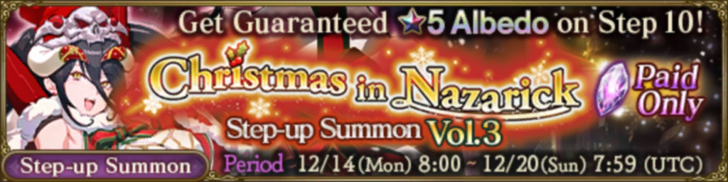 Christmas in Nazarick Step-up Summon Vol.3